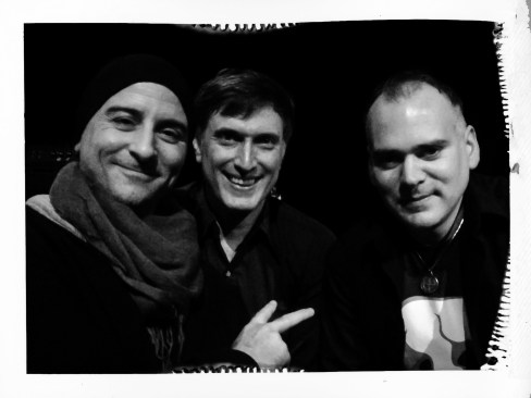 Troy (milieu) et Christian (à droite)