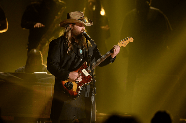 Chris Stapleton et son blues-country-rock est devenu le New Artist of the Year à presque 40 ans. (Crédits Photo : Disney/ABC Television)