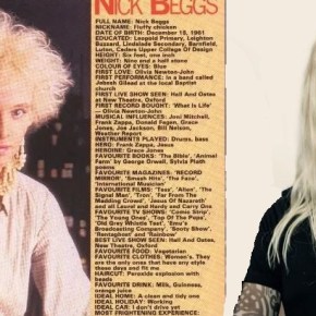 Dans le rétro : Nick Beggs, de la pop synthétique colorée à l&rsquo;univers sombre&nbsp;prog-rock