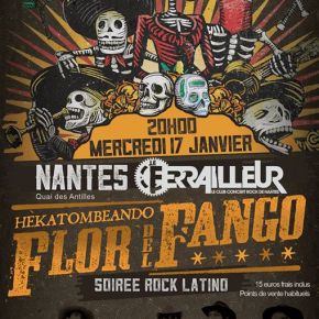 Report : Flor del Fango – Le Ferrailleur, Nantes&nbsp;(17/01/2018)